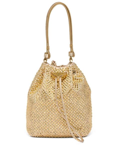 prada bags crystal|prada crystal bucket bag.